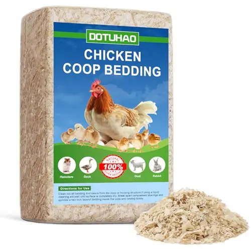 DOTUHAO wood shavings for chicken coop flooring