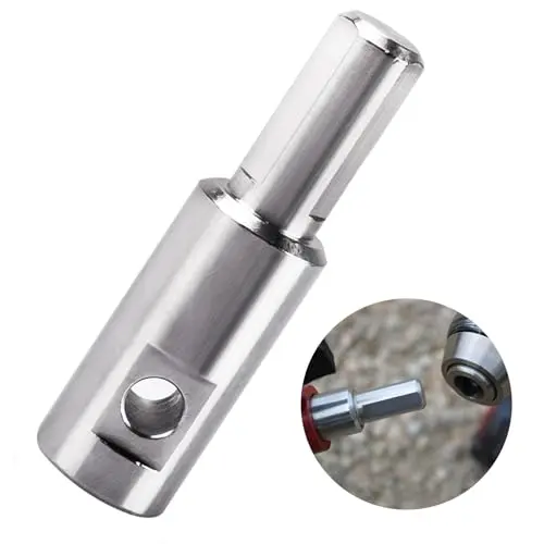 Universal stainless adapter for hand/manual augers