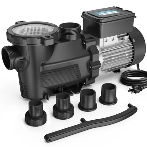 1.5HP, 4750 GPH High/2100 Low, Self-Priming