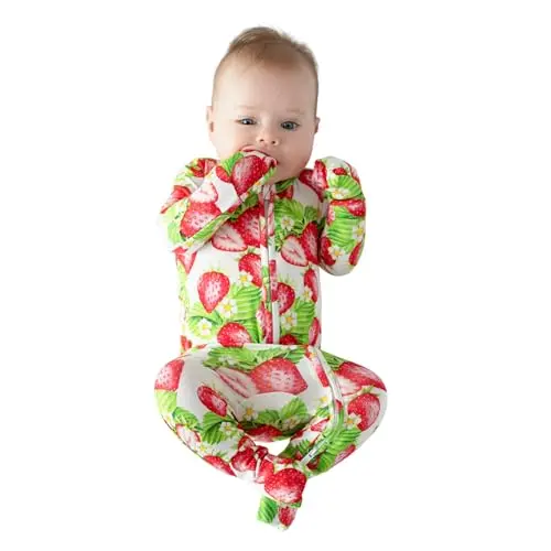 Footless Bamboo Pajamas, Girl Print