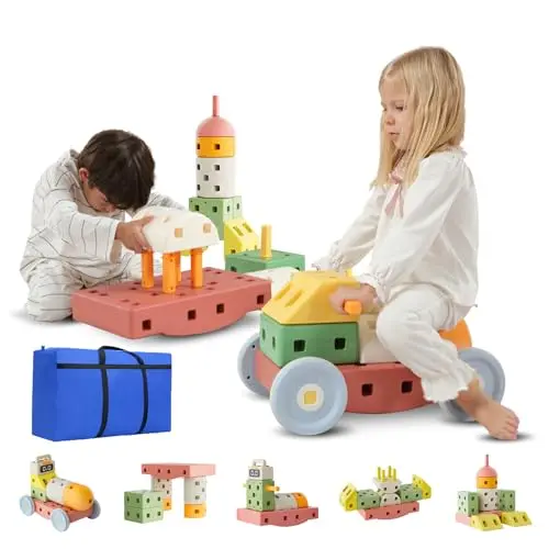 Large-Scale Building Kit with Carry Bag