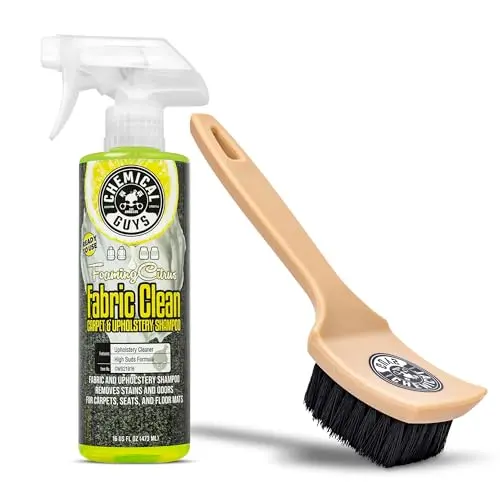 Chemical Guys Sprayable Citrus fabric cleaner with interior brush
