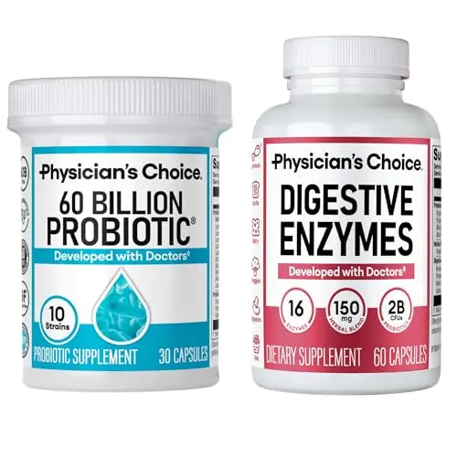 60 Billion CFU + Digestive Enzymes
