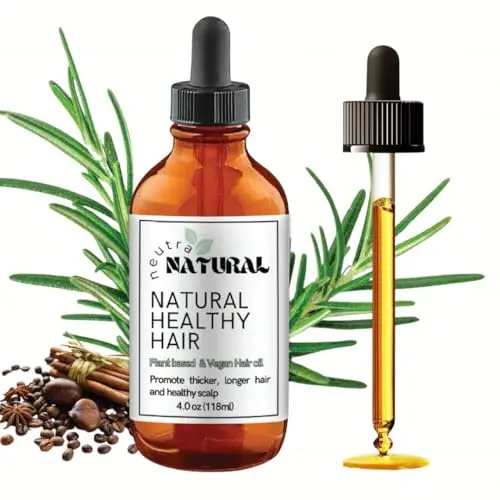 Plant-Based Rosemary Oil for Curls
