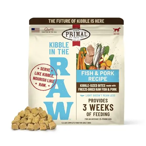 Freeze Dried Fish & Pork Dry Dog Food
