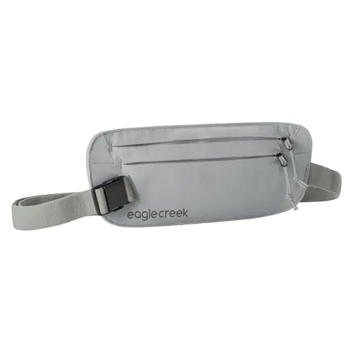 Lightweight, Secure Passport Pouch—Storm Grey