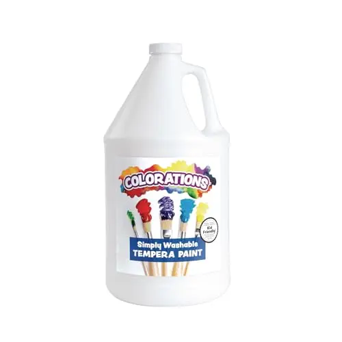 Gallon White Paraben-Free Washable
