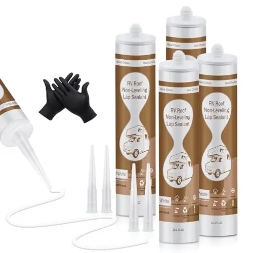 Silicone Caulking 4 Pack for Exterior Repair