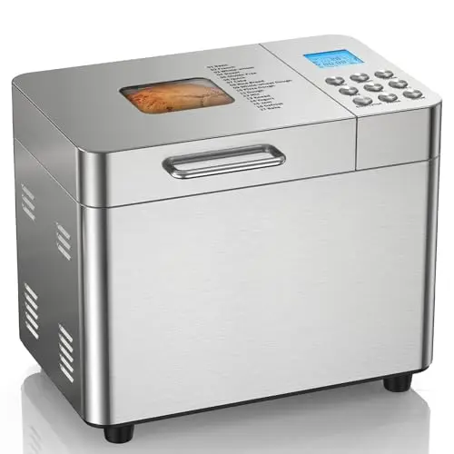 17 Programs, 2LB Capacity, Stainless Steel