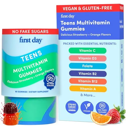 Organic Multivitamin Gummies for Teens