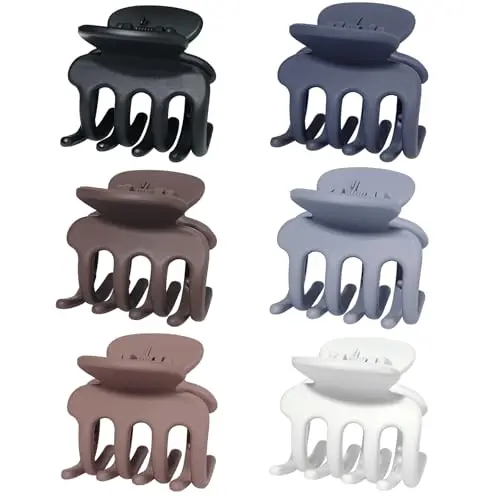 Small, Non-Slip Hair Clips for Thin Hair