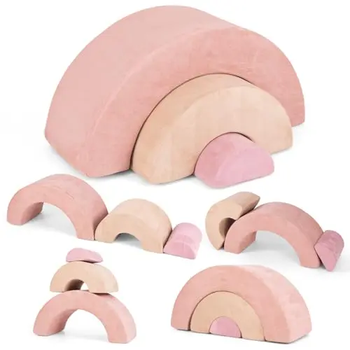 3-Piece Modular Crawling Couch (Pink)