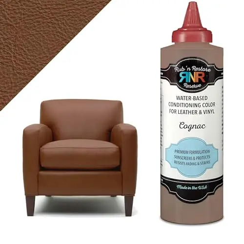 Rub 'n Restore premium vinyl and leather paint with conditioning properties