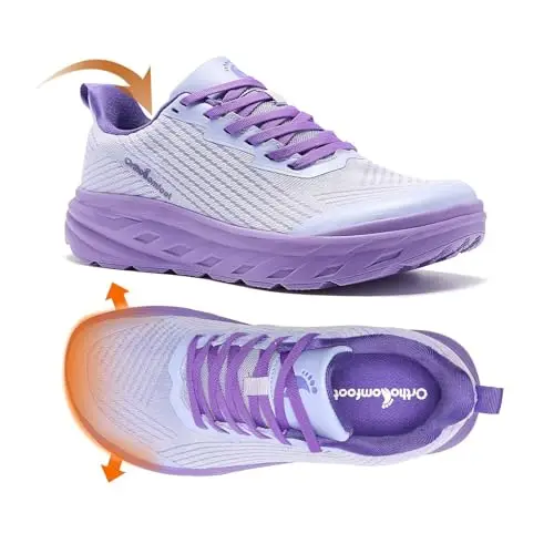 Orthopedic Support, Roomy Toe Box, Elastic Cuff