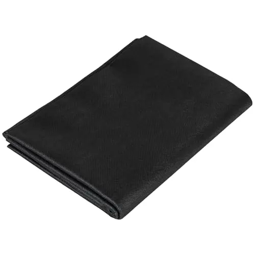 Mecleup Cambric Dust Cover Fabric in black color