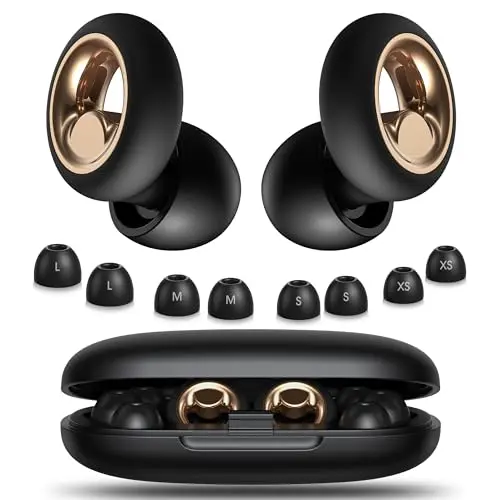45dB Silicone Earplugs for Deep Sleep & Noise Cancelling