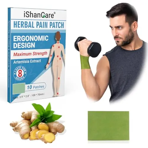 Natural Herbal Individually Wrapped Heat Patches (10ct)
