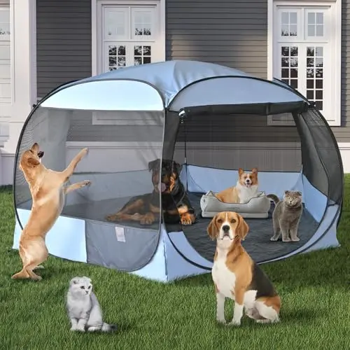 Pop-Up Dog House for Camping