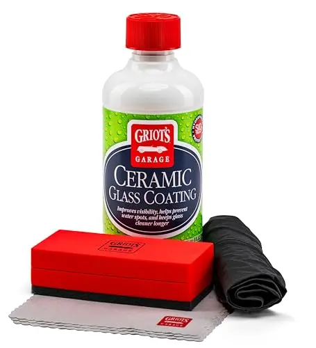 Griot's Garage Ceramic Glass Coating Kit with SiO2 formula
