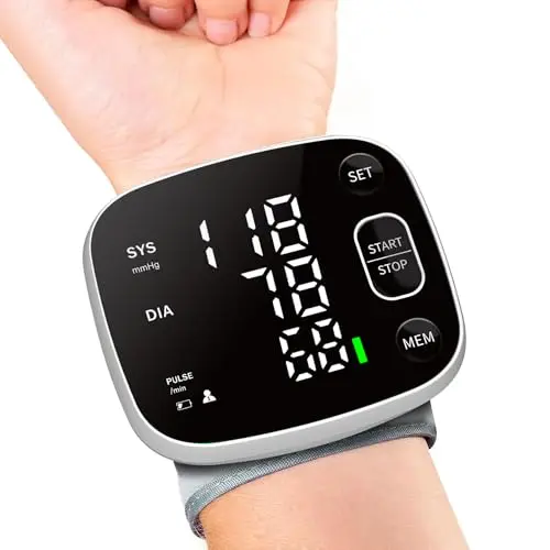 Rechargeable with Voice Announcement & 240 Memories