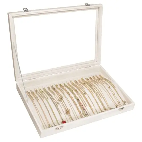 20-Hook Velvet Display Box