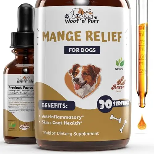 Oral Bacon-Flavor Mange Relief
