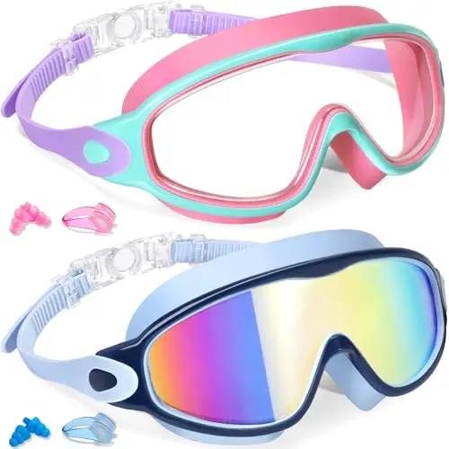 Anti-Fog, UV, Comfortable Fit, 2 Pack