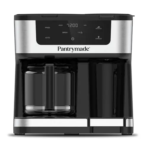 Pantrymade deluxe 12-cup and single-serve coffee maker
