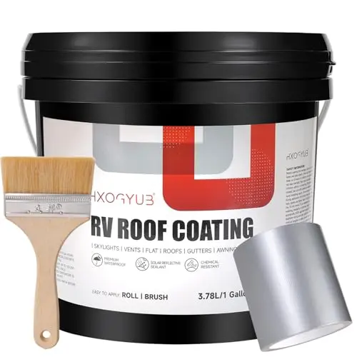 HXOGYUB white roof coating on metal building