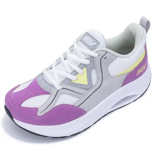 Wide Walking Sneakers for Orthotic Relief