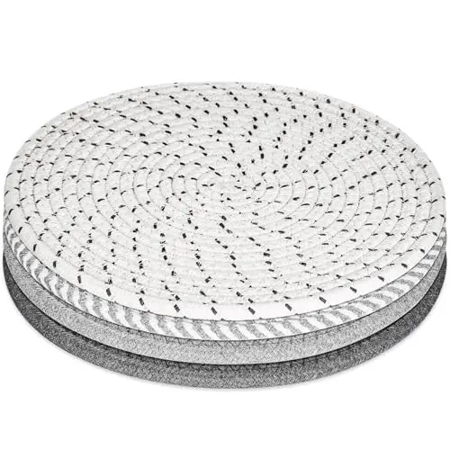 Boho/Farmhouse Style Hot Pads (Set of 4)