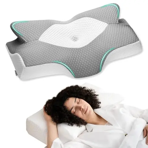 Medium Firm Orthopedic Pillow for Neck & Shoulder