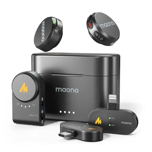 Lavalier, 48kHz/24bit, App Control, 30h Battery