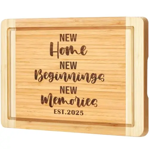 "New Home" Laser-Etched Board - 2025 Edition