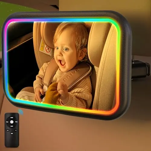 RGB Light, Remote, Rechargeable, Hook Design