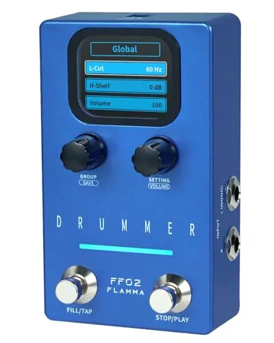 Drum Machine Guitar Pedal