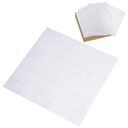 12" x 12" Marble, 30-Pack