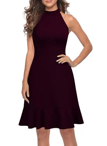 Cocktail/Prom Dress with Ruffle Hem