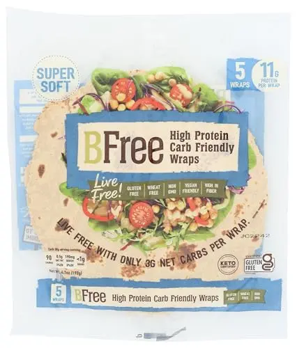 Gluten-free, high-protein wrap (5 pack)
