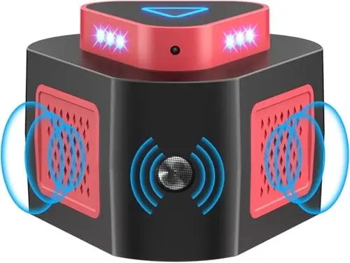 4-Mode 360° Pest Deterrent with Strobe
