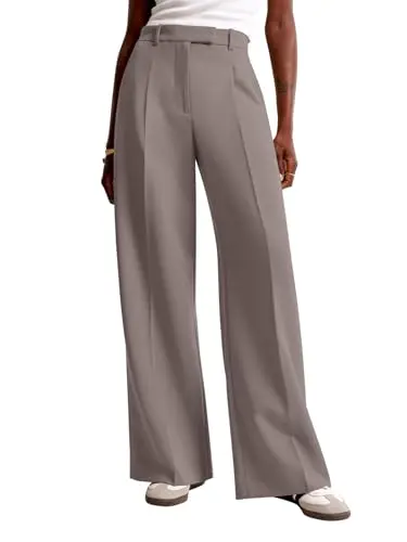 High Waisted, Formal, Mocha Brown