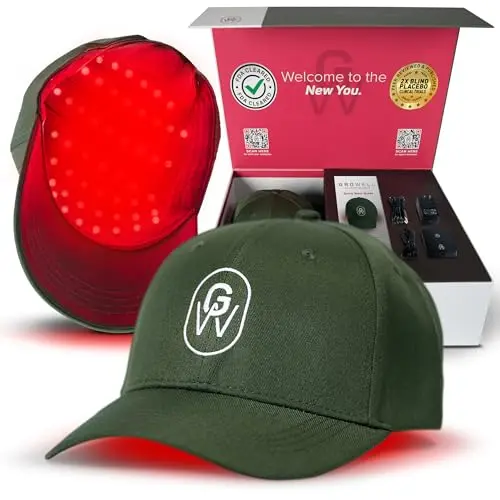 Discreet & Mobile Red Light Cap