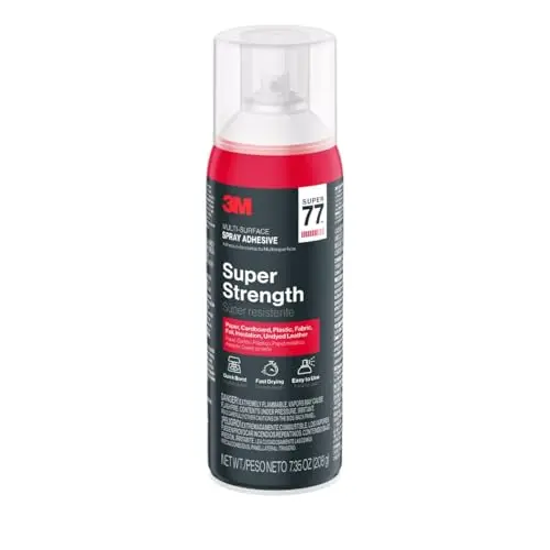 3M Super 77 multi-surface spray adhesive for craft foam