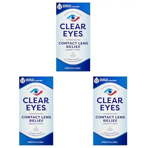 Multi-action relief for lens wearers