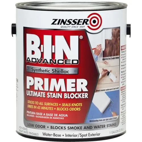 ZINSSER B-I-N advanced synthetic shellac primer and sealer
