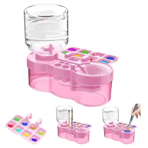 JEChrochen upgraded paint brush cleaner with water circulation