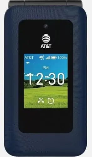 Unlocked Flip Phone (Classic Navy)