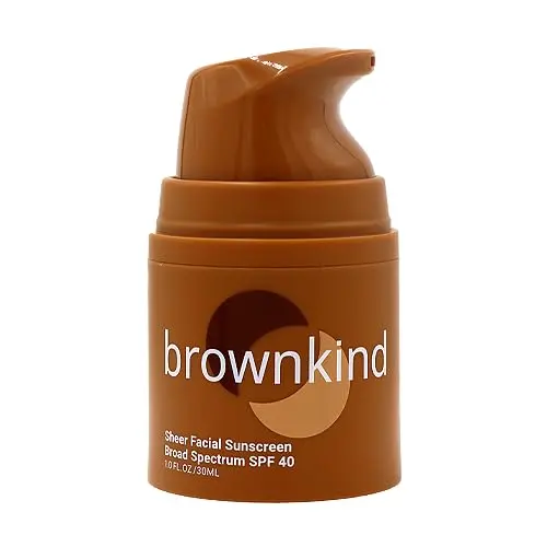Dermatologist-designed sunscreen for melanin-rich skin