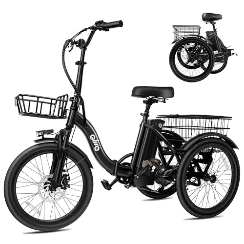 Affordable Folding Trike, Compact & Lightweight