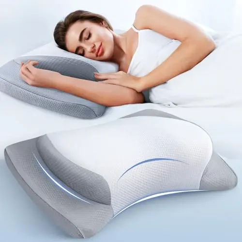 Adjustable Ergonomic Memory Foam - Side Sleeper Focus
